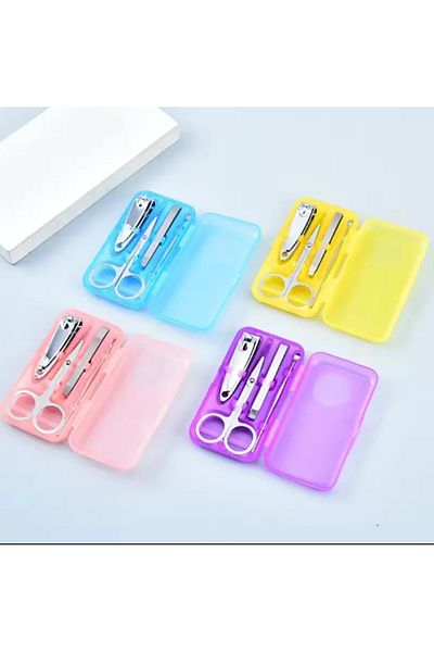 gaman Manicure Set for Babies and Children Consisting of Mini Travel Size 4 Pieces-Self-Care Set