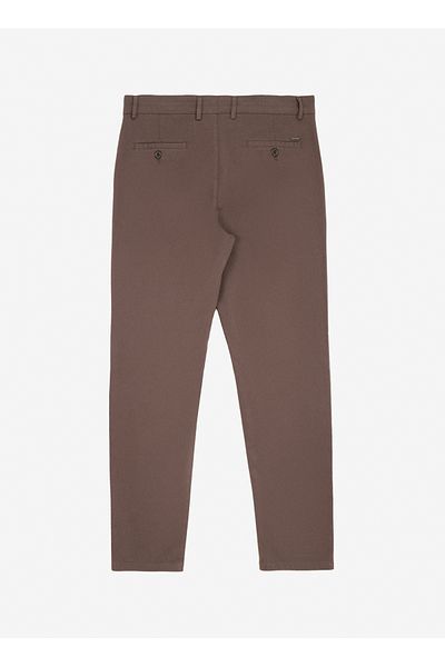 ALTINYILDIZ CLASSICS Altınyıldız Classics Normal Waist Comfort Fit Brown Men's Trousers Ace 012510182 _Pants Side Pocket