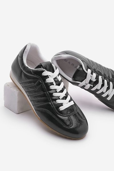 Marjin Pantofi sport pentru femei Zonya Black Stitched