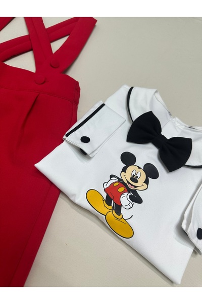 annerüyası Miki Mause Concept Red and White Slopettakım