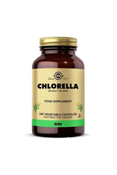 Solgar Chlorella 100 Vegi Kapsül