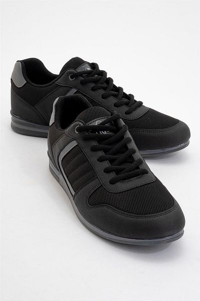 Liger Men's Casual Sneakers Black Smoked
