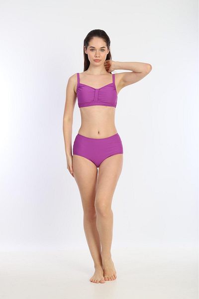 RAPAPA Adjustable Thin Straps Women's Bikini 7277Purple