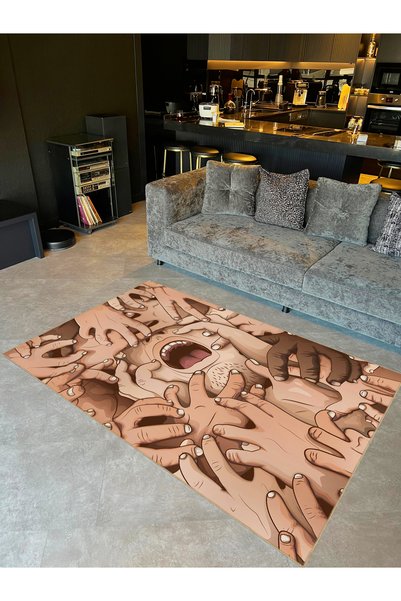 Rugs Modern Halı Колекция „Бусе“ – модерен декоративен килим с десенирана тък...