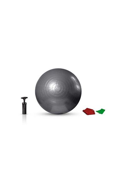 Slazenger Active Pilates Set (55 cm Gymball Pilates Band Loop Band)