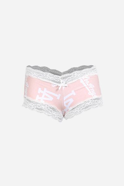 Akbeniz Women's Cotton 2-Piece Boxer Salmon 40279