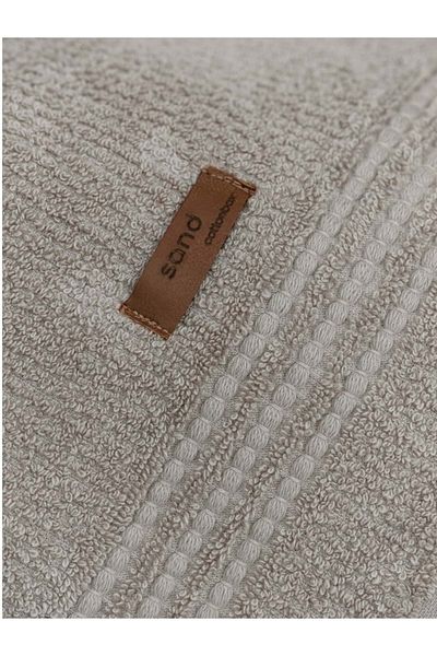 Cotton Box Σετ πετσετών Wellness - 3 τεμαχίων, 100% βαμβάκι, μπεζ άμμο
