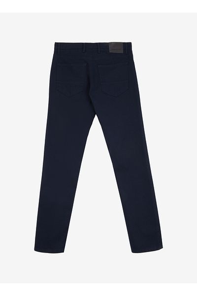 ALTINYILDIZ CLASSICS Six-star Classics Normal Waist Slim Fit Ανδρικό παντελόνι Navy Blue ACE012510183_PANT 5 POCKET