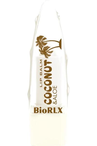 BioRLX Coconut Aloe Vera Lip Balm Color Free