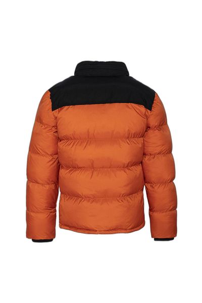 SCHOTT Ανδρικό πορτοκαλί μπουφάν Schott Blouson Empiecement Et Broderie -L