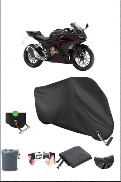 Breen قماش القنب الأسود للدراجات النارية Honda Cbr500r المتين المتوافق مع الق...