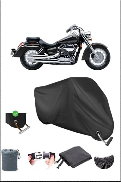 Breen قماش القنب الأسود للدراجات النارية Honda Vt750cshadow المتين المتوافق م...