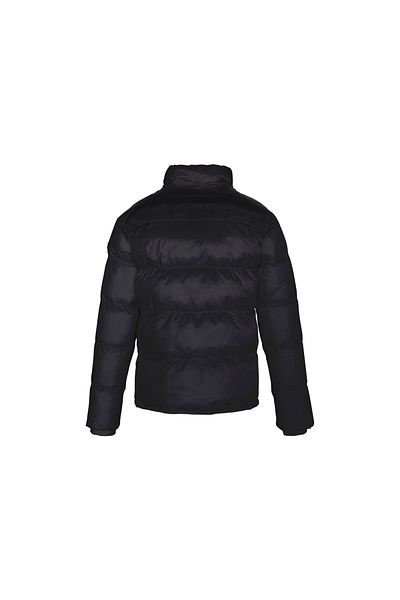 SCHOTT Ανδρικό μαύρο σακάκι Schott Blouson Empiecement Et Broderie -M