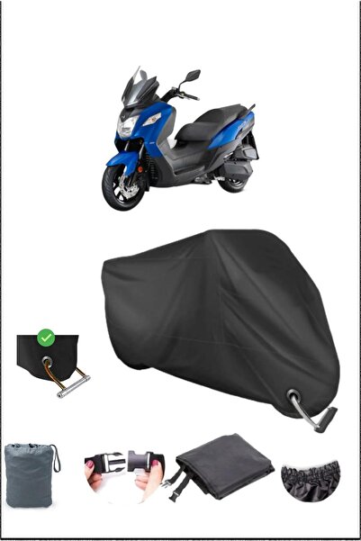 Breen قماش القنب للدراجات النارية المقاوم للماء متوافق مع قفل متين Sym Joymax...