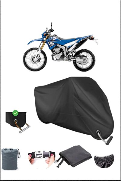 Breen Black Yamaha Wr250R Durable Lock Compatible Waterproof Motorcycle Tarpa...