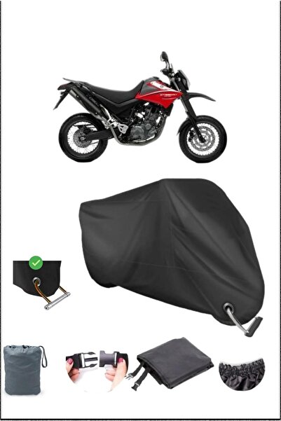 Breen Black Yamaha Xt660X Durable Lock Compatible Waterproof Motorcycle Tarpa...