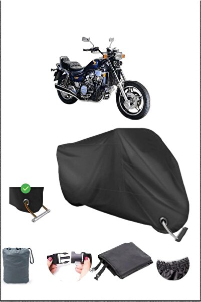 Breen قماش القنب الأسود للدراجات النارية Honda Vf1100magna المتين المتوافق مع...