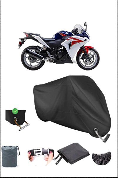 Breen قماش القنب الأسود للدراجات النارية Honda Cbr250r المتين المتوافق مع الق...