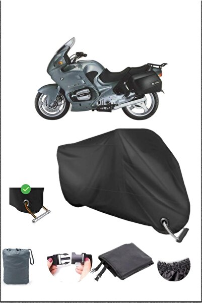 Breen Black Bmw R1100Rt Durable Lock Compatible Waterproof Motorcycle Tarpaulin