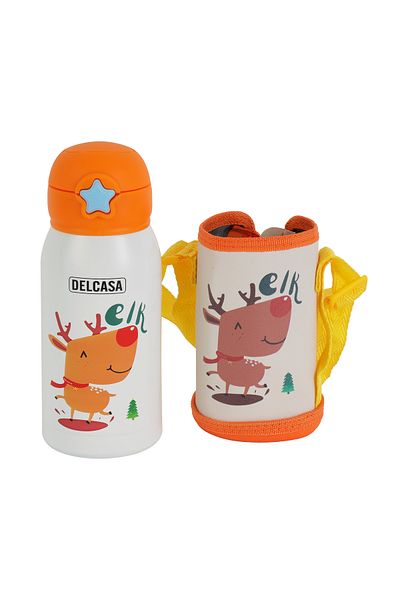 DELCASA 500 ml Kid's Water Vacuum Bottle- DC3447
