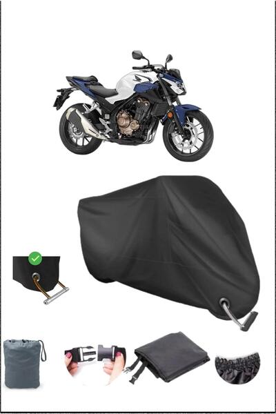 Breen قماش القنب الأسود للدراجات النارية Honda Cb500f المتين المتوافق مع القف...