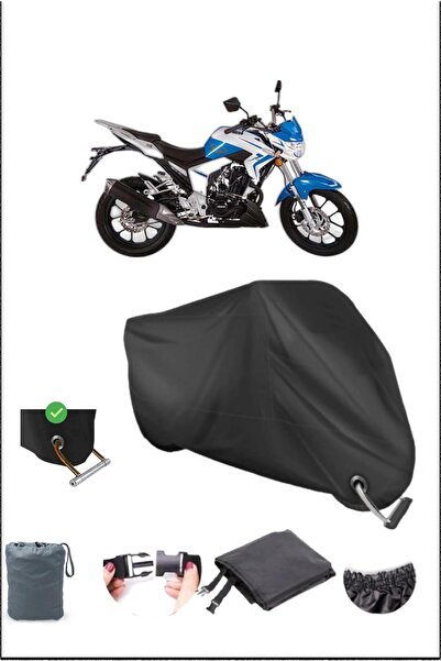 Breen Black Falcon Sharp170 Durable Lock Compatible Waterproof Motorcycle Tar...