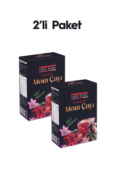 İnt Red Ruby Norway 2 Pack Saffron Atomic Tea