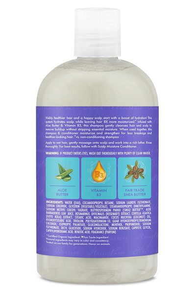 Shea Moisture Aloe Butter Scalp Moisturizing Shampoo 384ml