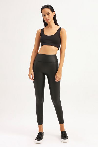 Quzu Strappy Bustier Μαύρο