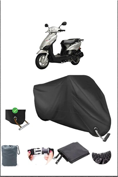 Breen قماش مشمع للدراجات النارية أسود من Kuba Golf100 متين متوافق مع القفل وم...