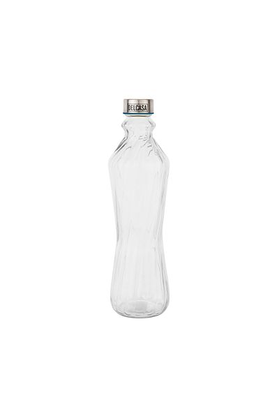 DELCASA DC1269 1000ML Glass Water Bottle - Portable Cap
