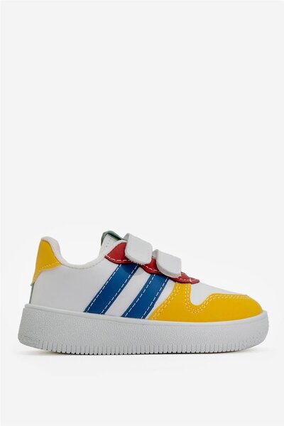 Liger Çocuk Sneaker Spor Ayakkabı BEYAZ - KIRMIZI