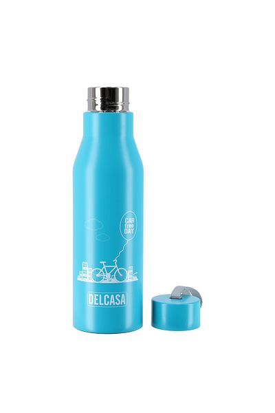DELCASA Vacuum Bottle Stainless Steel, Double Wall Insulation, DC2162