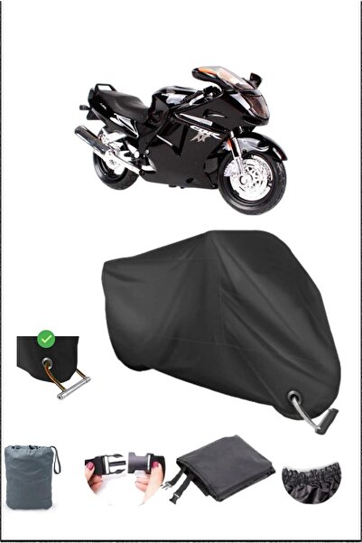 Breen قماش القنب الأسود للدراجات النارية Honda Cbr1100xx المتين المتوافق مع ا...