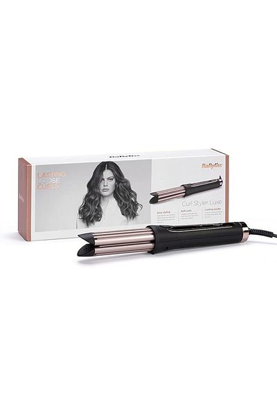 BABYLİSS Curling Iron With Air-Split 36Mm Barrel Design, Upto 200 Degree C - Babc112Sde, Black