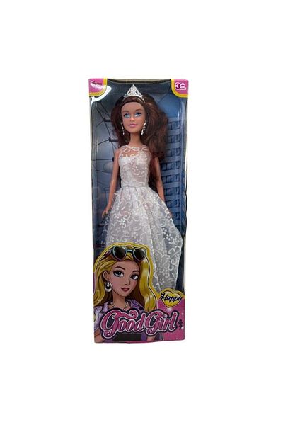 Vardem Wedding Dress Crowned Doll