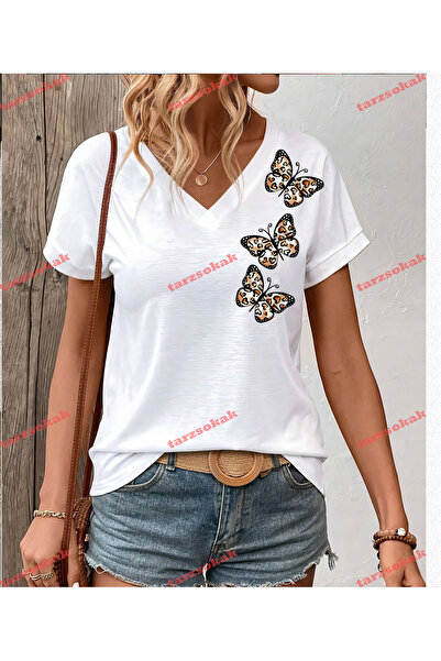 Tarzsokak Fluture cu model leopard 1 - Potrivire relaxată