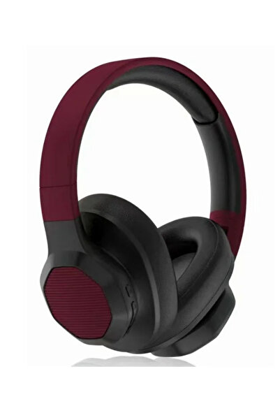 BLUE İNTER P2970 Kulak Üstü Kablosuz Bluetooth Kulaklık Bordo