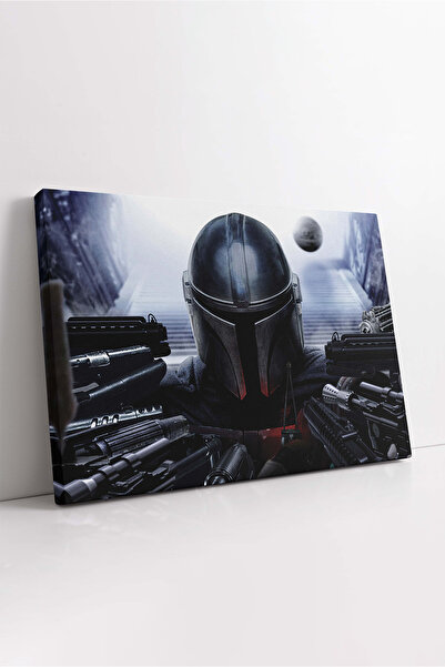 KOSS Dijital Războiul Stelelor Războinicul Mandalorian Arme Poster de film de...