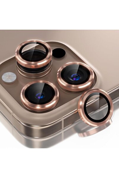 Powerfox iPhone 16 Pro / 16 Pro Max Uyumlu Lens Koruyucu