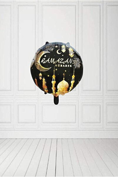 BİDOLUMUTLULUK Hoşgeldin Ramazan Folyo Balon Hilal Cami Ramadan Mübarek Dua Ç...