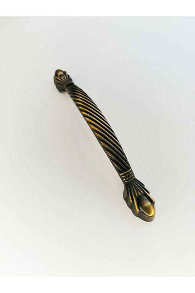 Karan Porselen Дръжка за кухненски шкаф Koza Antique Yellow 128 мм, чекмедже