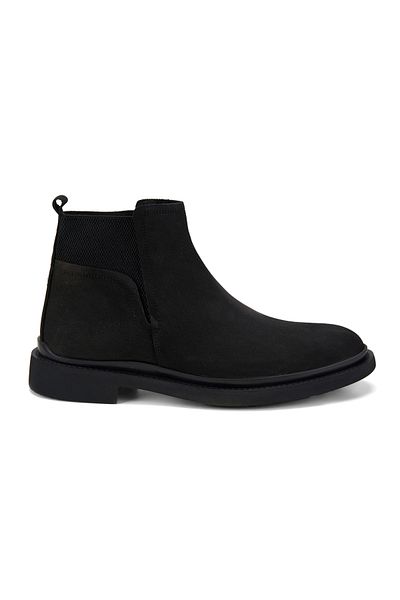 Desa Ανδρικές δερμάτινες μπότες Bierra Black