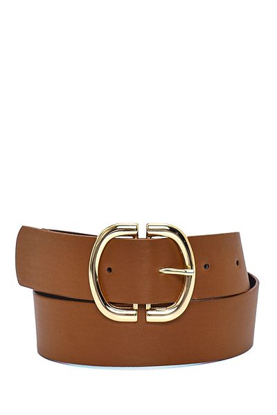 Paçuli Moda Women's Belt with D Buckle