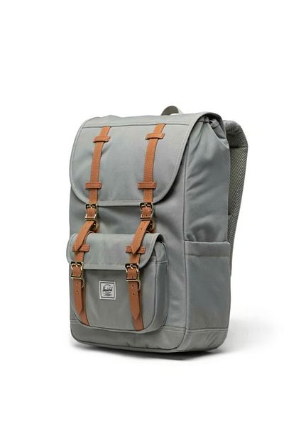 herschel Rucsac mediu Herschel Little America™ Gri urban, iarbă de mare/Cusătură albă