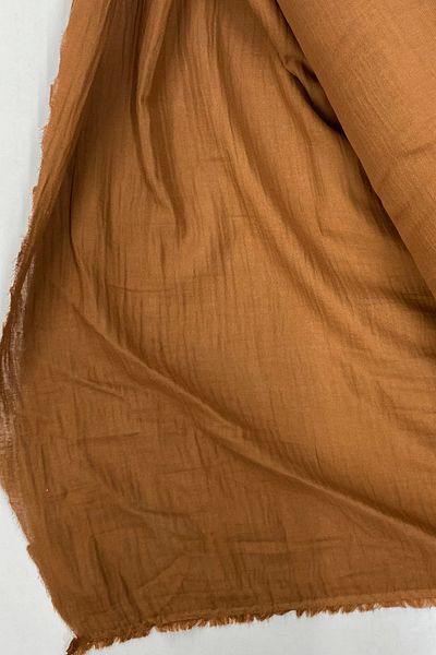 Toptan Bulurum Muslin Cloth Brown 44 - Multi-Purpose Cotton Baby Cover and Blanket Fabric