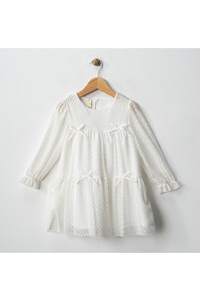 DFN Bow Lace Dress