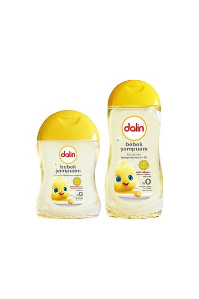 Dalin 200 and 100ml Baby Shampoo Pack