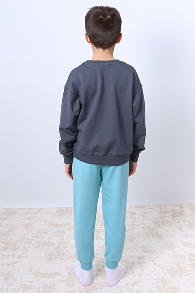 HÇM Boy's Tracksuit Set - Character Printed and Ribbed F4