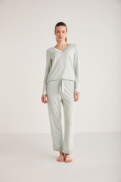 Catherine's Pajama Suit with Soft Texture-2433